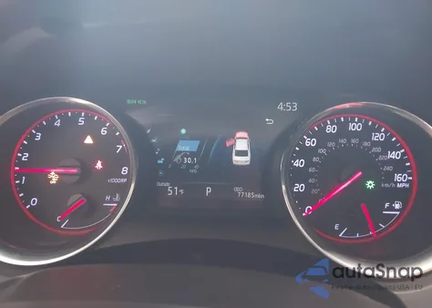 2020 Toyota Camry Xse z USA, uszkodzony, nr VIN 4T1K61AK4LU345652